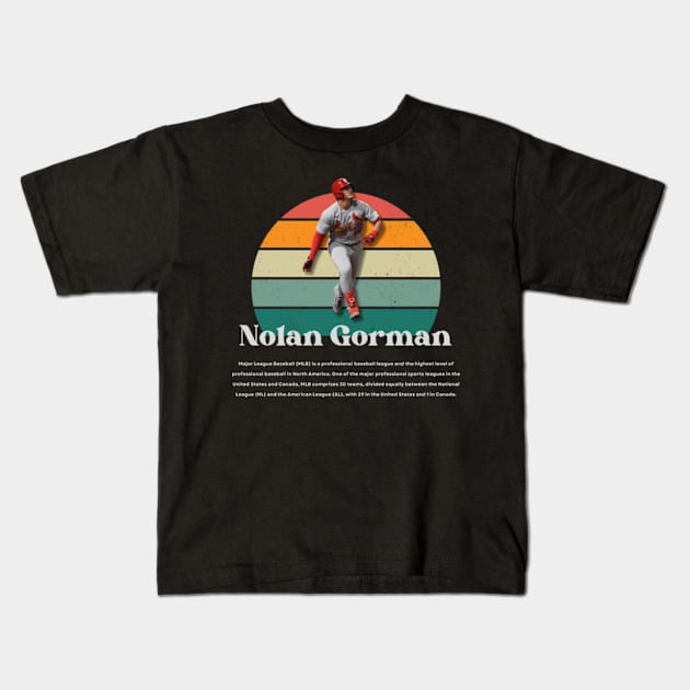 Nolan Gorman Vintage Vol 01 Kids T-Shirt by Gojes Art